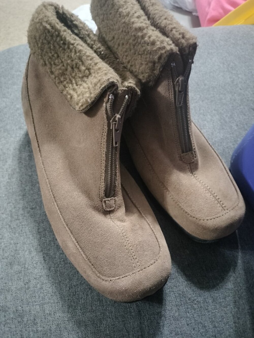 Dr. Scholls Leather Double Air-Pillo size 10.